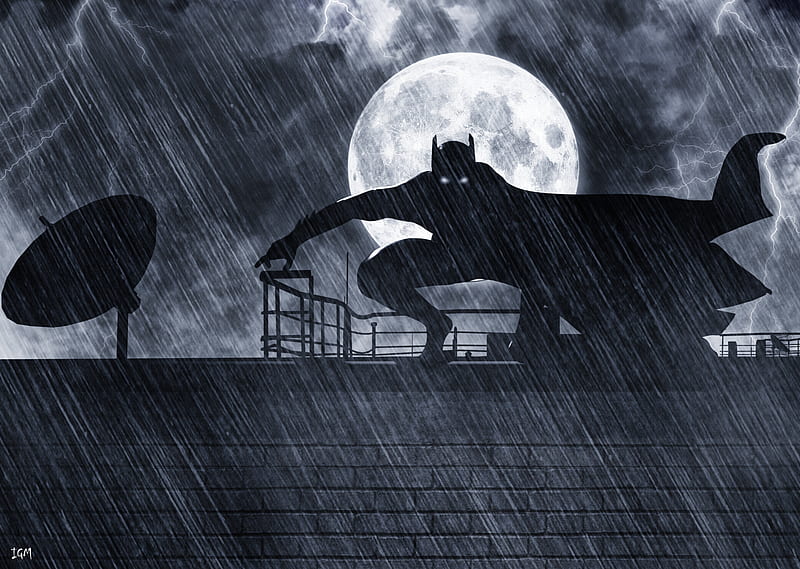 Batman Dark Knight Art, batman, artwork, digital-art, superheroes, art, HD wallpaper