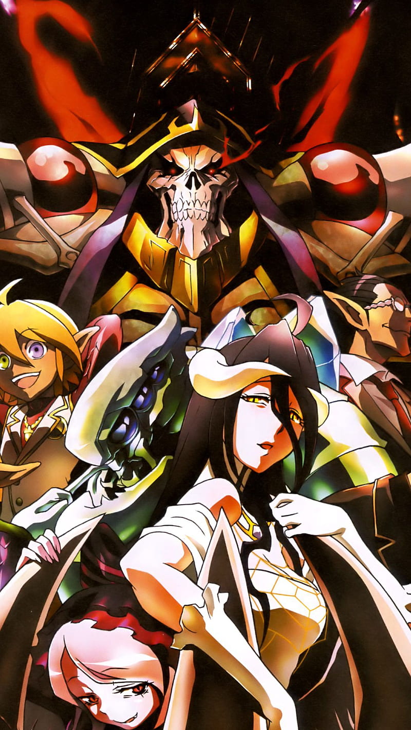 Overlord, albedo, anime, overlod, HD phone wallpaper