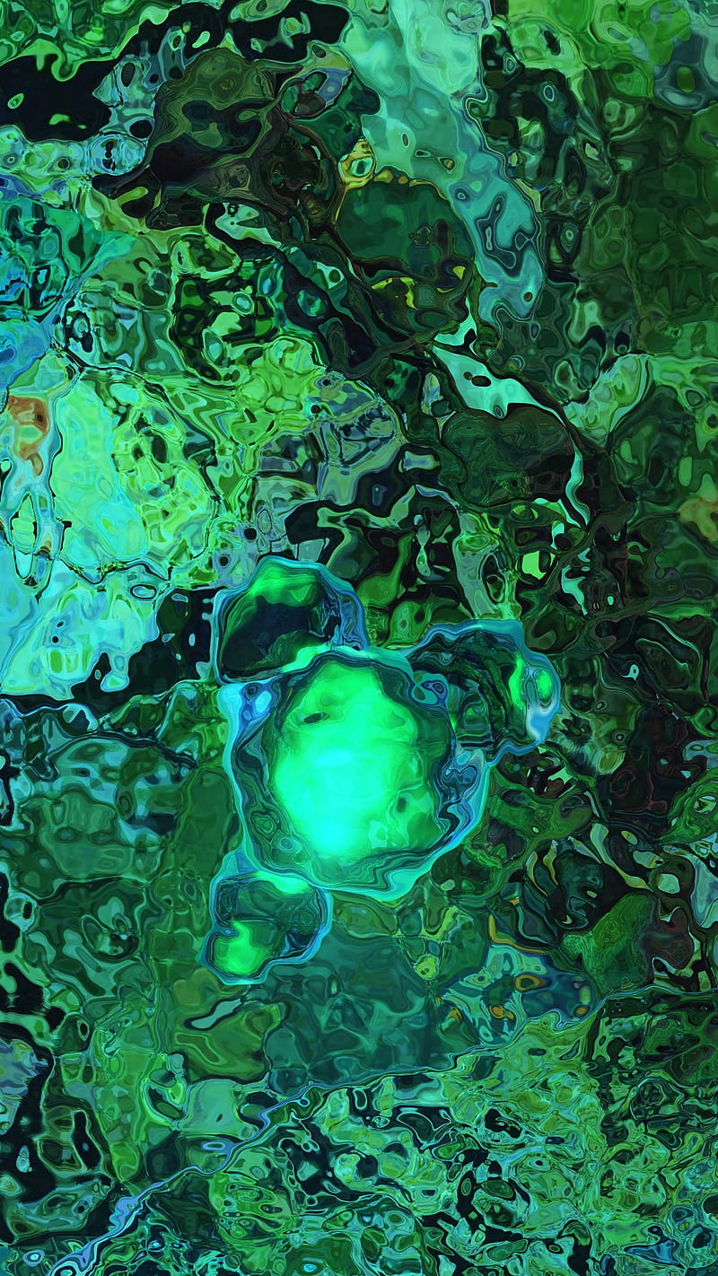Streaks , glare, glow, green, abstract, HD phone wallpaper