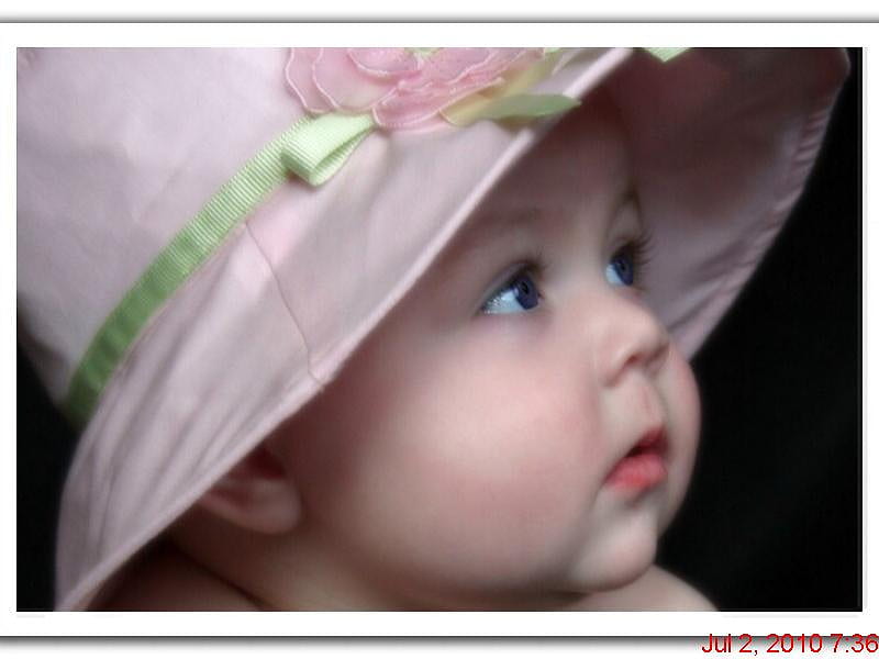 Cute Baby Girl, pink, baby, girl, hat, HD wallpaper | Peakpx