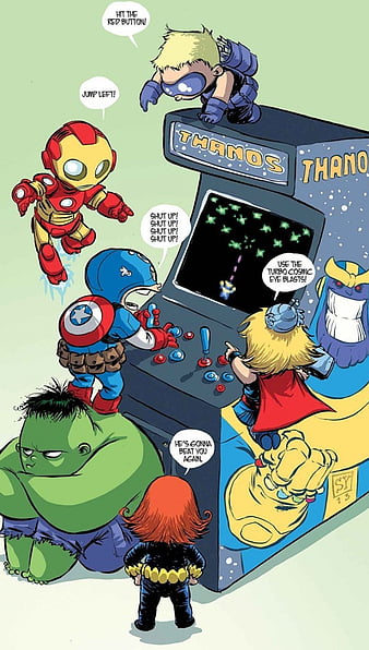 Cartoon avengers, avengers, black widow, cap america, hawkeye, hulk,  ironman, HD phone wallpaper | Peakpx