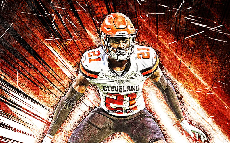 Denzel Ward  Cleveland browns wallpaper Cleveland browns history  Cleveland browns logo