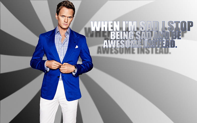 Barney Being Awesome !, Being Awesome, Nice, Barney Qoutes, How I Met Your Mother, Awesome, Barney, HD wallpaper