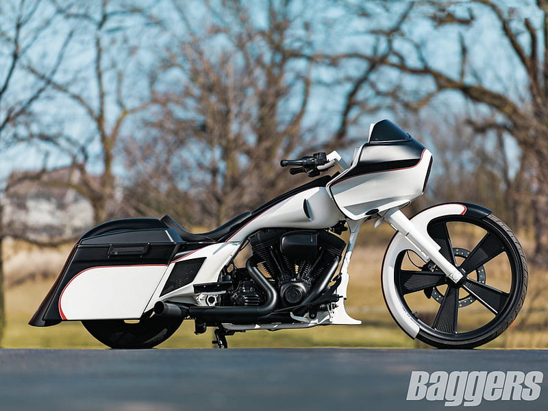 DD Custom Cycles Spec Bike, black rims, custom, bike, white, HD wallpaper DD Custom Cycles Spec Bike, black rims, custom, bike, white, HD wallpaper