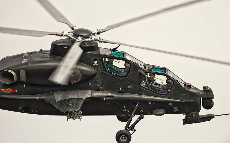 Caic Wz 10 Attack Helicopter China-2012 military Featured, HD wallpaper