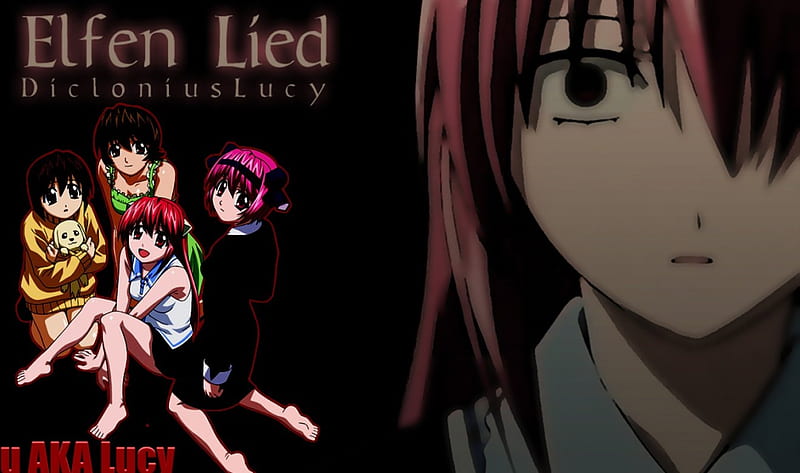 LUCY/NYU: KAEDE  Elfen lied, Anime, Anime wallpaper live
