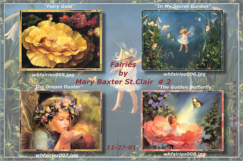Mary Baxter ST Cair 1, fairies, mary baxter st cair, fantasy, other, HD wallpaper