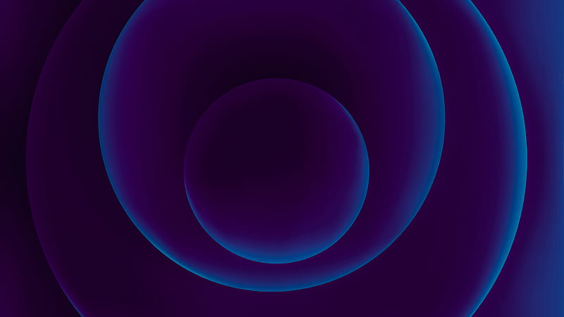 Purple Ios 14 Iphone 12 Abstract, HD wallpaper