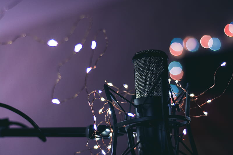 Selective Focus graphy of Condenser Microphone, HD wallpaper