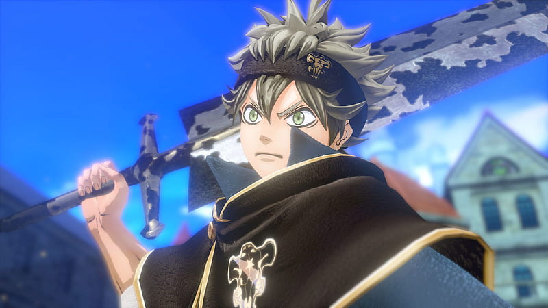 Asta With Sword In Sky Background Black Clover, HD wallpaper