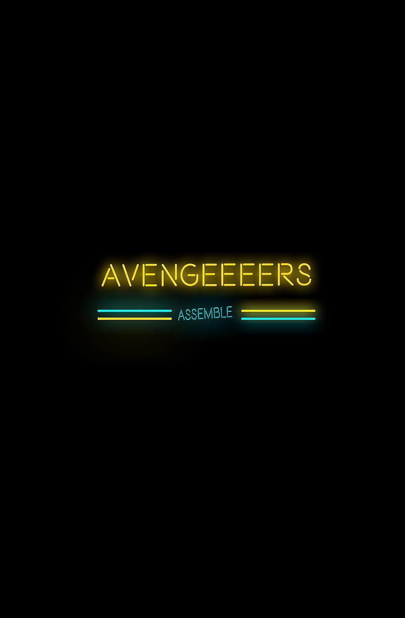 AVENGEERS ASSEMBLE , america, avengers, background, black, captain, fun, funny, neon, HD phone wallpaper