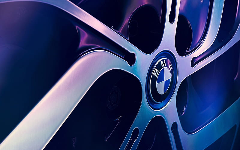 BMW Logo Alloy Wheel 2019 Closeup, HD wallpaper