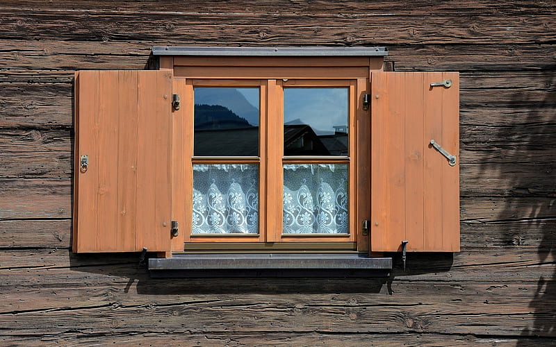 Window in Allgau, Germany, house, Germany, window, Bavaria, home, wooden, HD wallpaper
