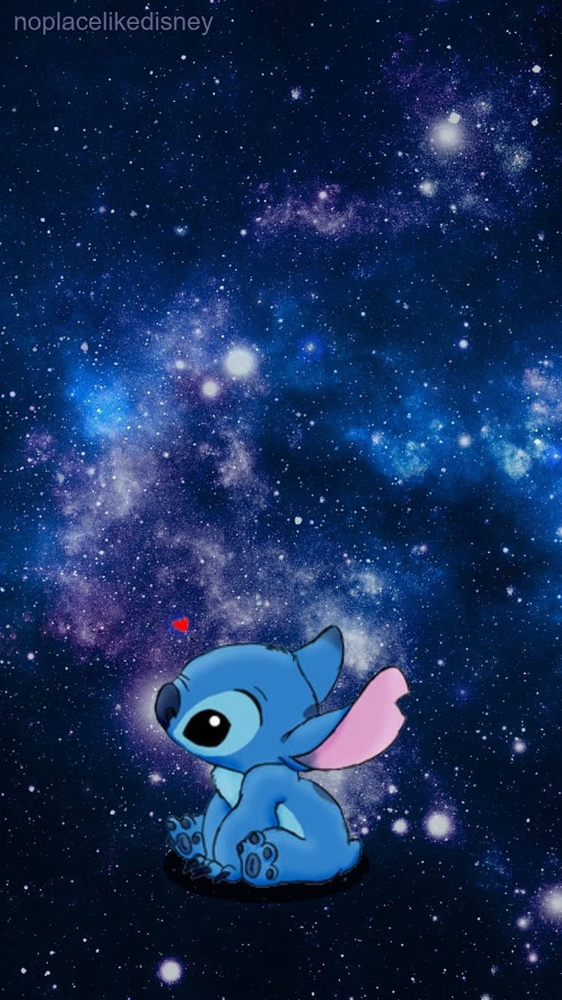 Download Cute Disney Stitch Galaxy Wallpaper  Wallpaperscom