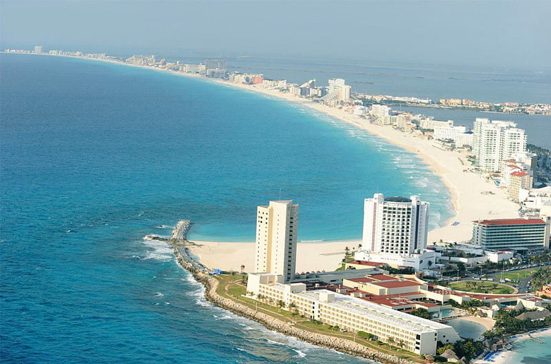 Cancun mexico, playa, cancun, mexico, paraíso, Fondo de pantalla HD | Peakpx