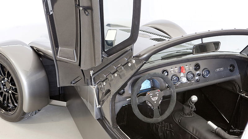 2012 Donkervoort D8 GTO, D8, speedometer, Donkervoort, 2012, interior, gauges, steering wheel, GTO, HD wallpaper