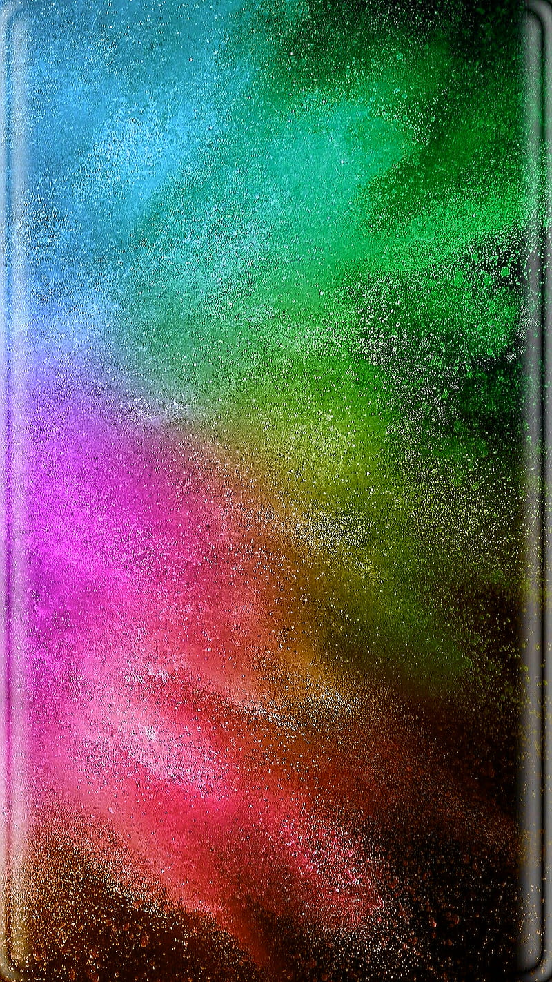 Colorful explosion, abstract, color, desenho, edges, HD phone wallpaper