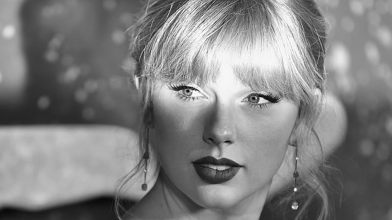 Black And White Of Taylor Swift Taylor Swift, HD wallpaper