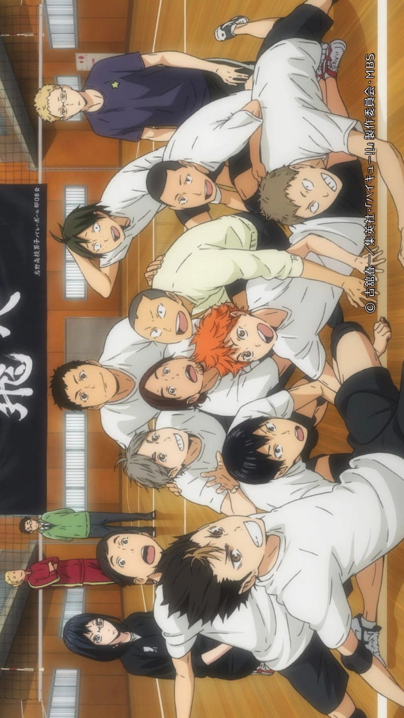 Haikyuu Season 2 - Nishinoya Yu, Tanaka Ryunosuke, Taketora Yamamoto -  Episode 11