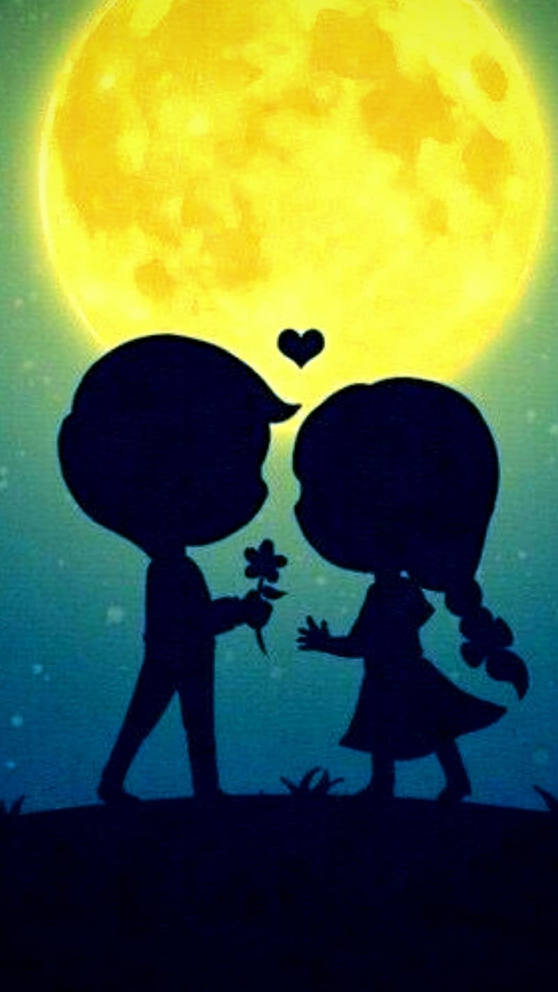 Whatsapp Dp, night couple dp whatsapp, couple, HD phone wallpaper