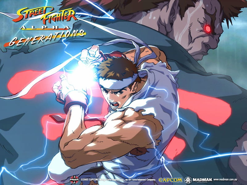 Street Fighter Alpha Generation, video games, manga, anime, HD wallpaper