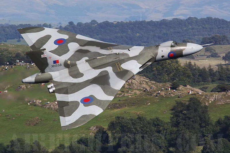 Avro Vulcan, vulcan bomber, royal air force, raf, british, HD wallpaper