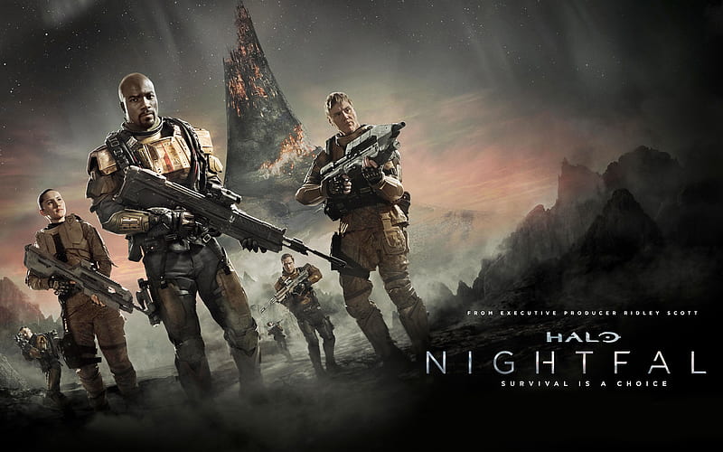Halo Nightfall, tv-shows, halo-nightfall, guns, HD wallpaper