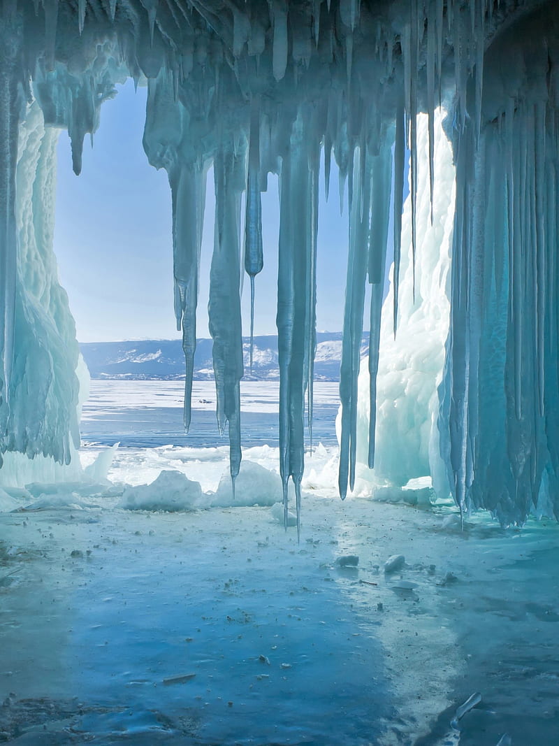 Russia Lake Winter Baikal - [], HD phone wallpaper