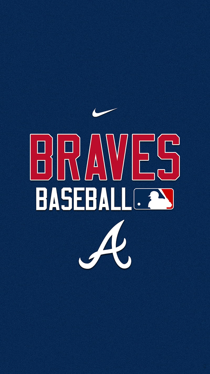 Atlanta Braves, mlb, baseball, HD phone wallpaper