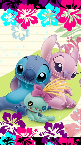 Lilo And Stitch Drawing Cute, Kawaii Stitch HD phone wallpaper