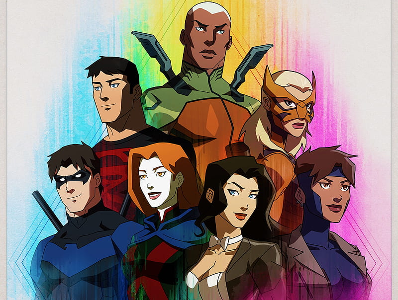 Justice League, Young Justice, HD wallpaper