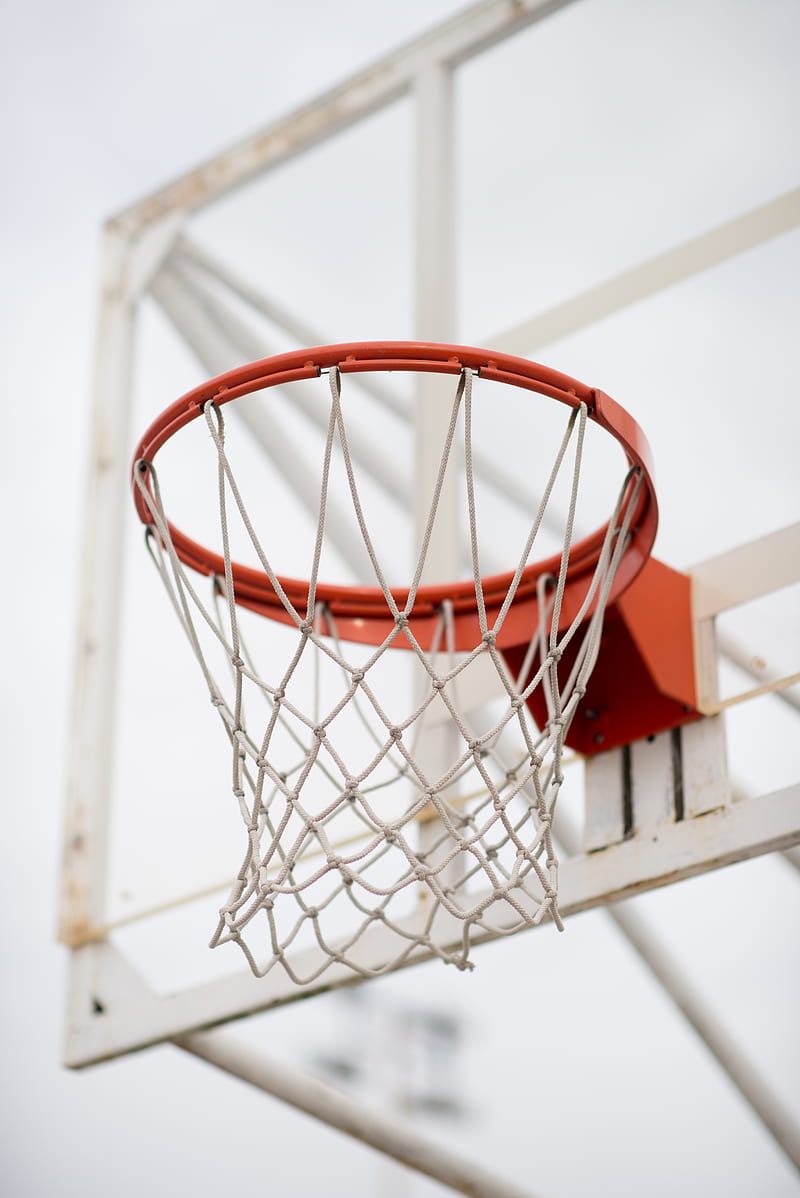 basketball hoop, basketball, hoop, sport, HD phone wallpaper