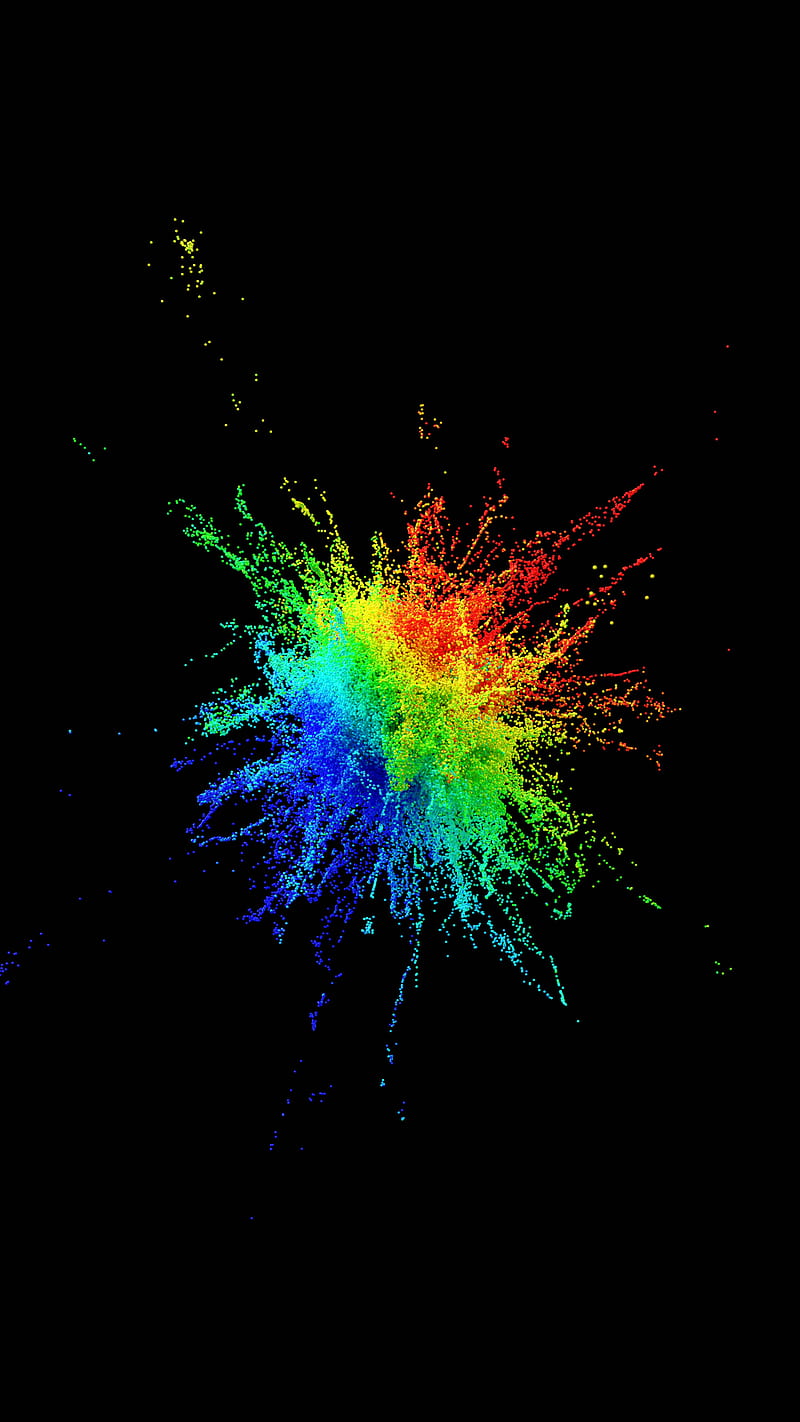 Explode Sphere, blue, green, holi, iphone, lgbt, rainbow, splash, sumsung,  yellow, HD phone wallpaper | Peakpx