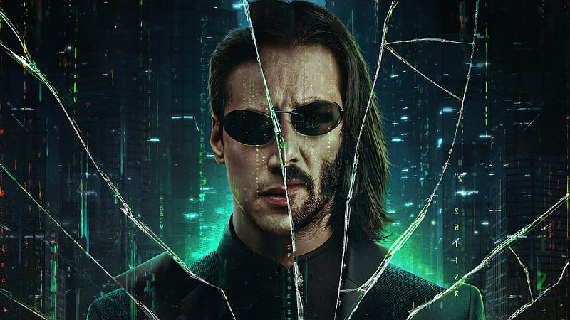 Movie, The Matrix Resurrections, Keanu Reeves, HD wallpaper