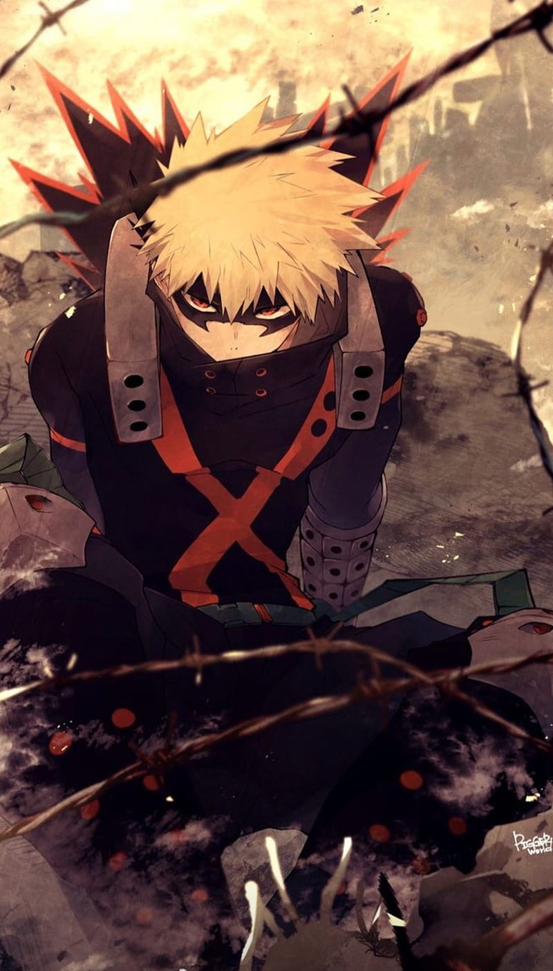 Bakugo, anger, bnha, creepy, myhero, HD phone wallpaper | Peakpx