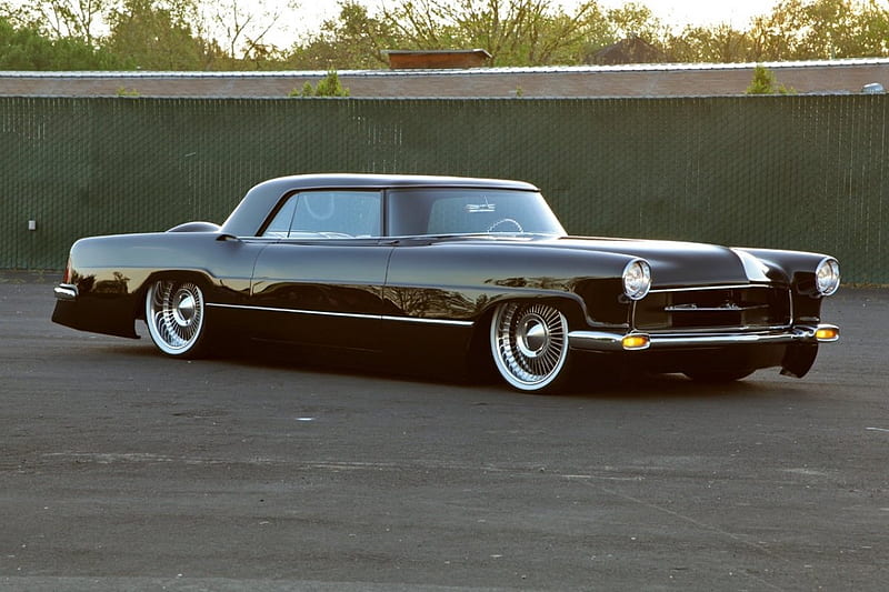 ’56 Lincoln Mark II, Classic, Slammed, Custom, 1956, HD wallpaper