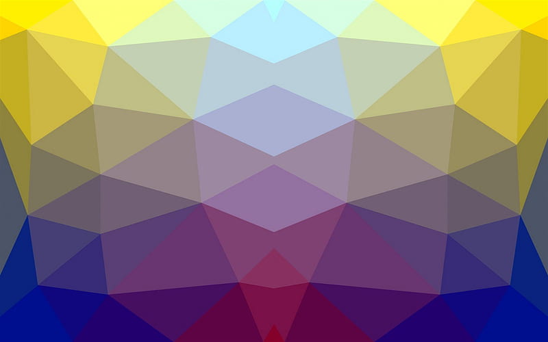 3d geometric texture, multicolored geometric background, polyhedrons 3d background, geometric texture, HD wallpaper