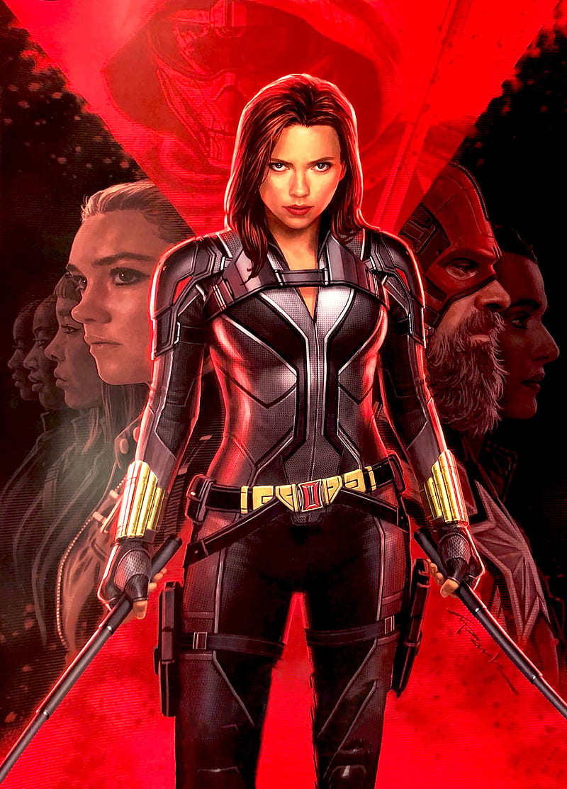 Black Widow Movie Poster, HD phone wallpaper