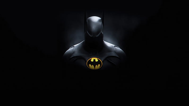 Batman Michael Keaton, batman, superheroes, artwork, artist, artstation, HD wallpaper