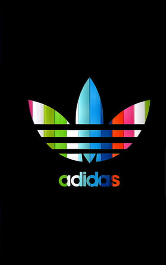 Logo Adidas, aesthetic, marca, pastel, color, deporte, cielo, best ...