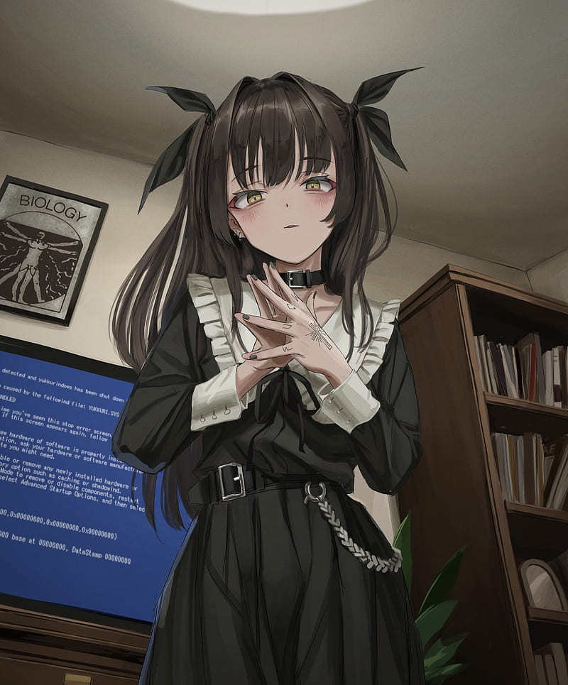 Manga Gothic Dress HD Png Download  Transparent Png Image  PNGitem