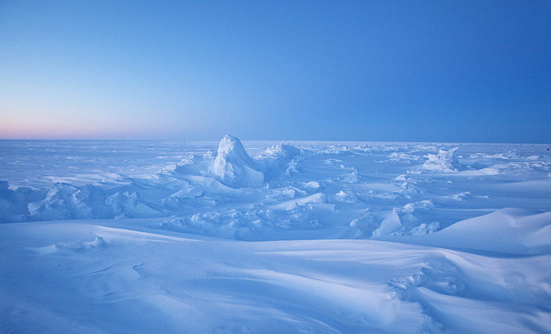 North Pole, nature, North, pole, snow, HD wallpaper