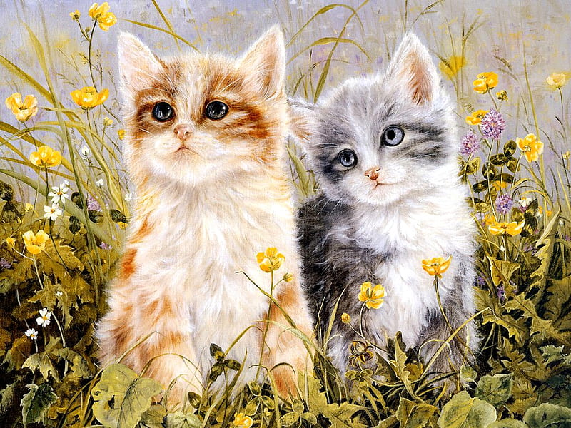 Bạn yêu thích những chú mèo dễ thương không? Xem bức ảnh này để thấy một cặp mèo con vô cùng đáng yêu đang chơi đùa với nhau. Chắc chắn bạn sẽ cười toe toét khi xem chúng.