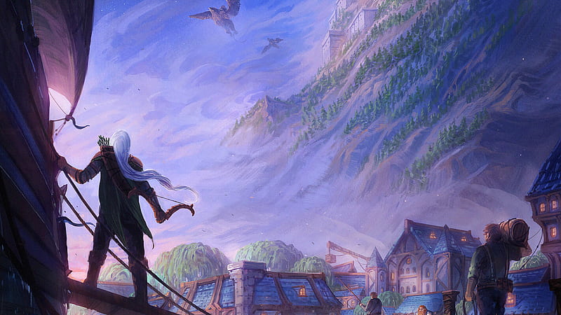 World Of Warcraft Game Art, world-of-warcraft, games, artstation, HD wallpaper
