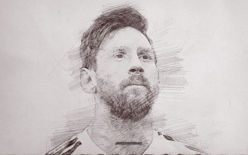 Lionel Messi sketch - rajnishsketchart | Facebook