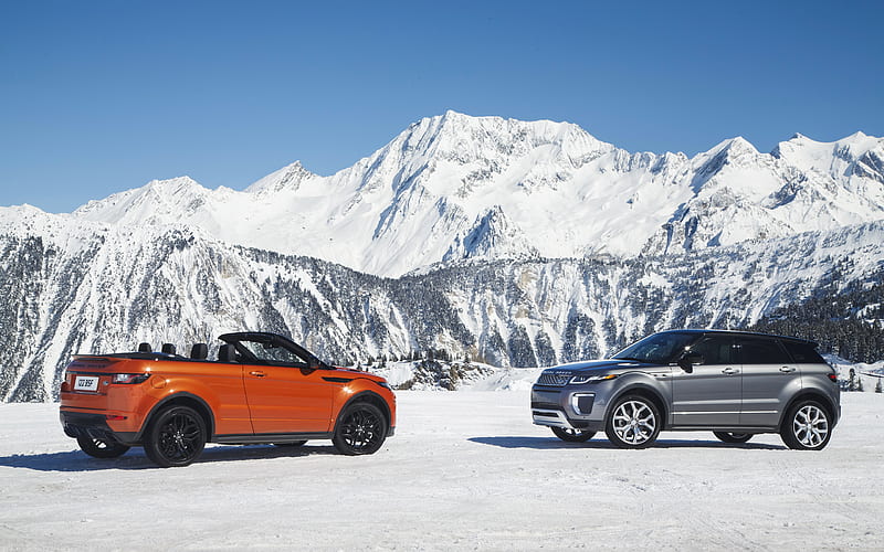 Convertible Range Rover Evqoue, land-rover, concept, carros, offroading, range-rover, convertible-cars, HD wallpaper
