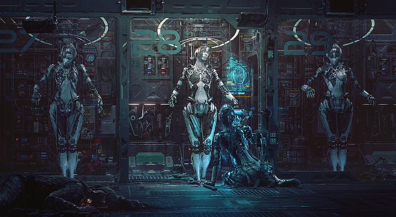 Sci Fi, Cyborg, HD wallpaper