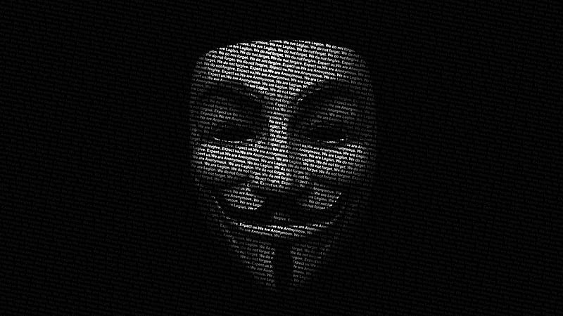 Anonymus Hacker, anonymus, hacker, computer, HD wallpaper