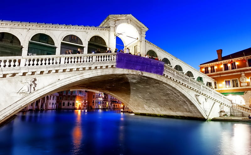 Venice, bridge, Italy, river, HD wallpaper | Peakpx