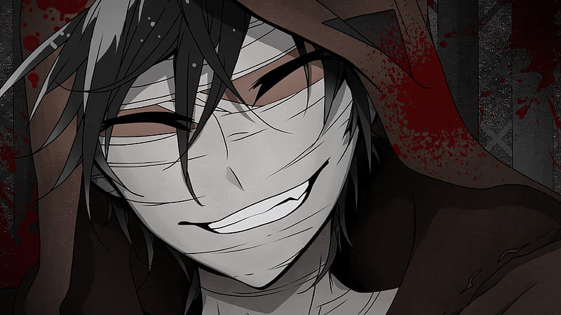 Angels of death satsuriku no tenshi zack with bandages on face with one eye  games, HD wallpaper
